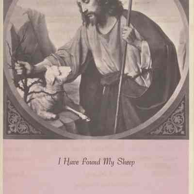 First Baptist Church Program, 1951