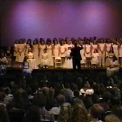 1996 Step Singing and Graduation