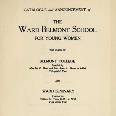 W-B Catalogue, 1922-1923