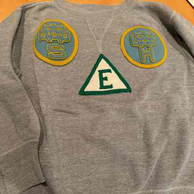 Ward Belmont sweatshirt with Eccowasin patches