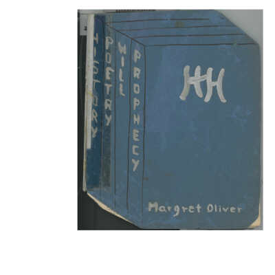 History, Poetry, Will, and Prophecy publication of the Class of 1953