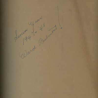 Betty Jean Cundiff's Senior Year Scrapbook, Ward-Belmont, Class of 1948
