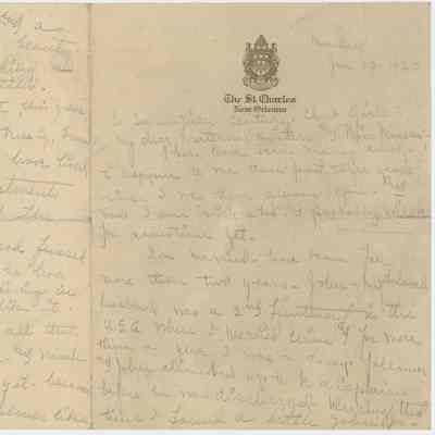 Sue Moore Fullilove Gibson Letter to T.C.C.