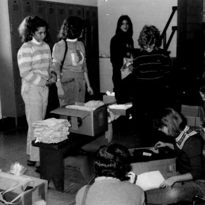 Students and costumes