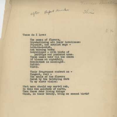 Frances Powell Poetry