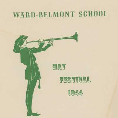 Ward-Belmont 1944 May Festival Program