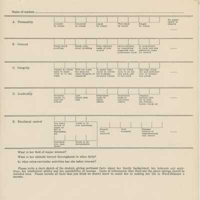 Personality Test