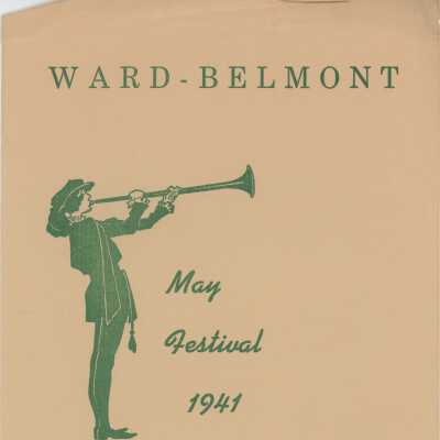 Ward-Belmont 1941 May Festival Program