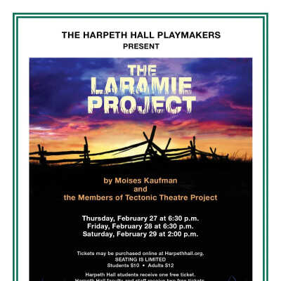 The Laramie Project Playbill, 2020