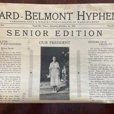 Hyphen Newspaper, 1931