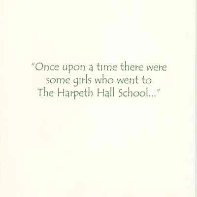 Harpeth Hall's 50th Birthday Card, 2000