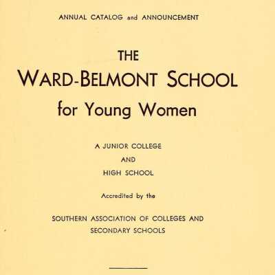 W-B Annual Catalog, 1936-1937