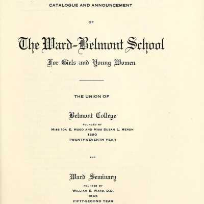 W-B Catalogue, 1916-1917
