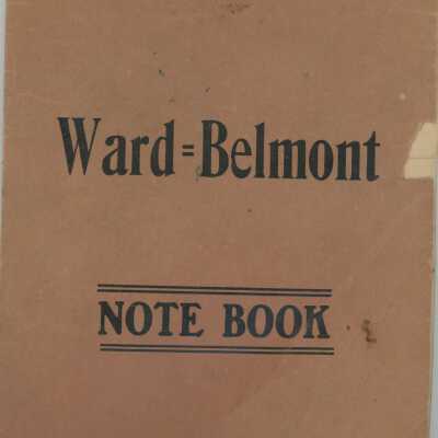 Mary Elizabeth Cayce's Dance Notebook