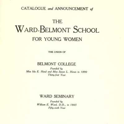 W-B Catalogue, 1920-1921