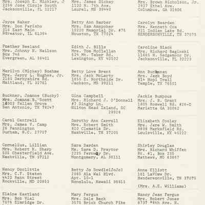 Student Directory, CO 1948-51