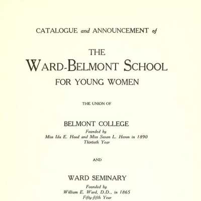 W-B Catalogue, 1919-1920