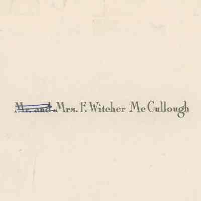 Letter Accompanying A Pledge for the Alumnae Fund, 1951