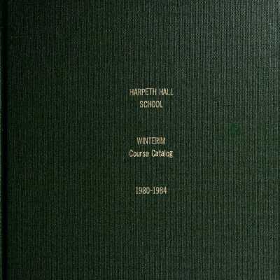 Winterim Catalog, 1980-1984