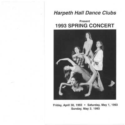 1993 Spring Dance Concert