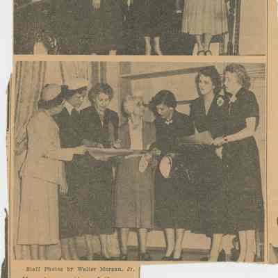 Newspaper Clipping, "Making Plans for Harpeth Hall"