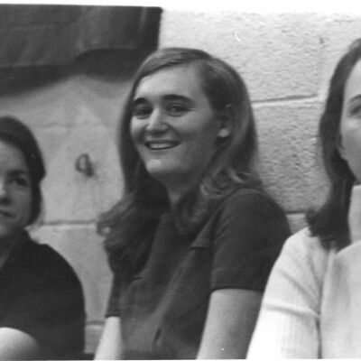 Floy Oliver, Susan Webster, Carolyn Felkel, class of 1972