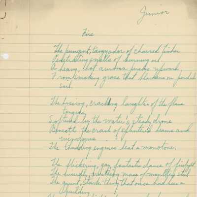 Fire Poem