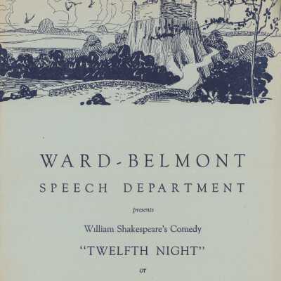 Ward-Belmont Playbill, 1942