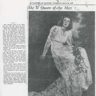 1939 Queen of the May