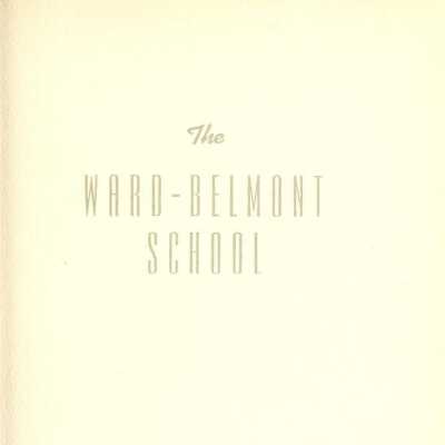 W-B Annual Catalog, 1938-1939