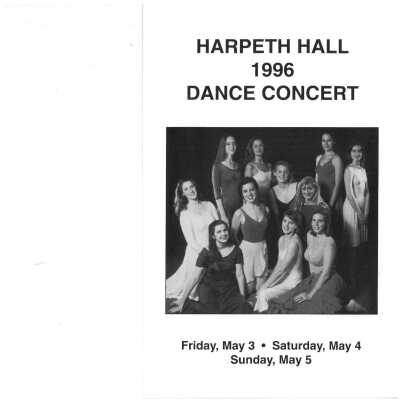 1996 Spring Dance Concert