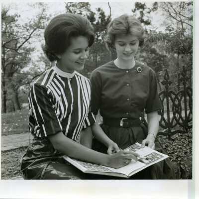 Lynn Moore and Florence Lyle, 1963