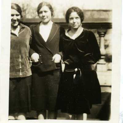 Betty Perkins and Clara Collier