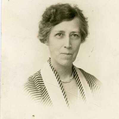 Portrait of Miss Annie C. Allison, Ward-Belmont High School Division Principal