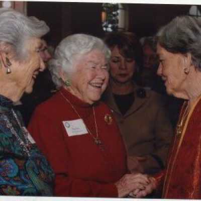 Miss McMurry's Birthday Celebration during Alumnae Reunion 2000