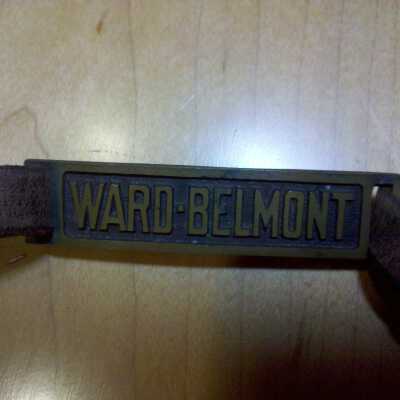 Ward Belmont Belt buckle