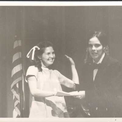 Gail Trickett and Debbie Rodgers, 1969