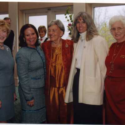 Miss McMurry's birthday party; 2000 alumnae reunion
