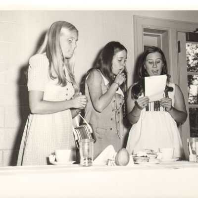 Student luncheon, 1970s