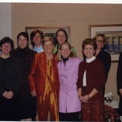 Miss McMurry's birthday party in 2000