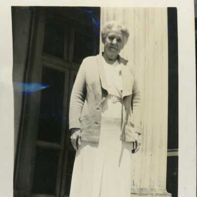 Ward-Belmont-Mrs. Blanton Wife of Dr. Blanton