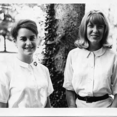 Carol Worrall, most talented, and Gene Bilbro, most original for the class of 1964.