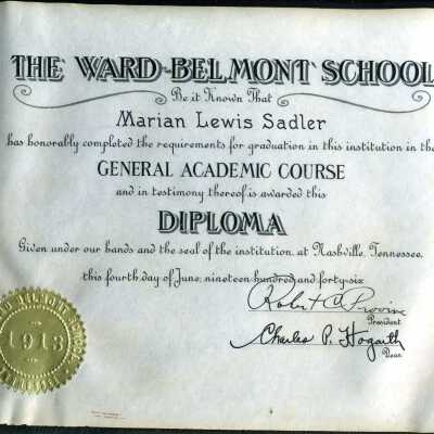 Diploma, 1946