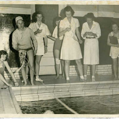 Swimming class