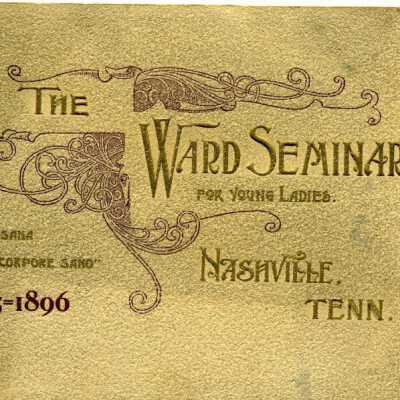 Ward Seminary Booklet: Origsize: 5x7