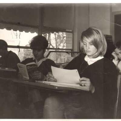 Students studying, 1960s