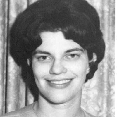 Patsy White Bradshaw; class of 1959.