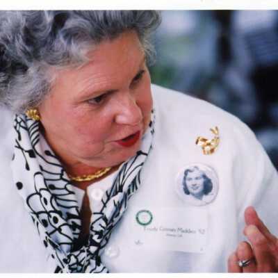 Trudy Grimes Madden at Grand Alumnae Luncheon
