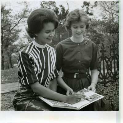 Lynn Moore and Florence Lyle in 1963 with Milestone.