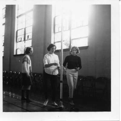 Students in Bullard Gym